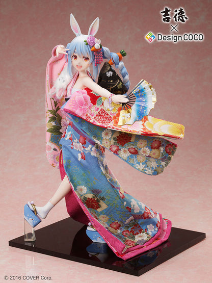 Hololive Production PVC Statue 1/4 Usada Pekora -#Zenjinrui Usagika Keikaku- Japanese Doll 48 cm