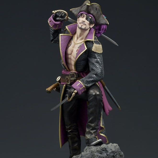 Like a Dragon: Pirate Yakuza in Hawaii DIGSTA PVC Figur Captain Majima (Goro Majima) 18 cm