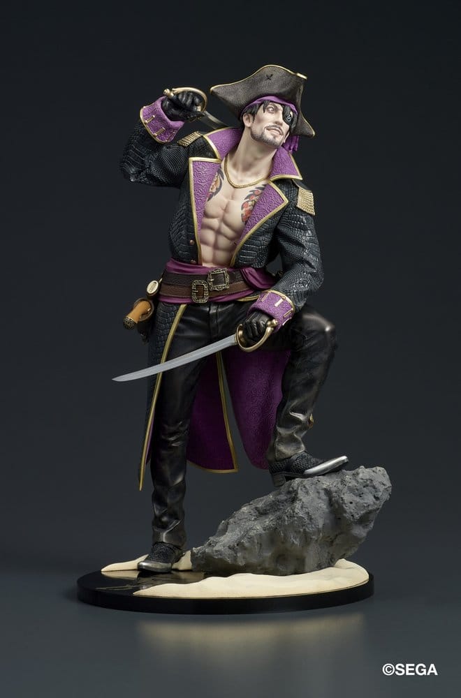 Like a Dragon: Pirate Yakuza in Hawaii DIGSTA PVC Figur Captain Majima (Goro Majima) 18 cm
