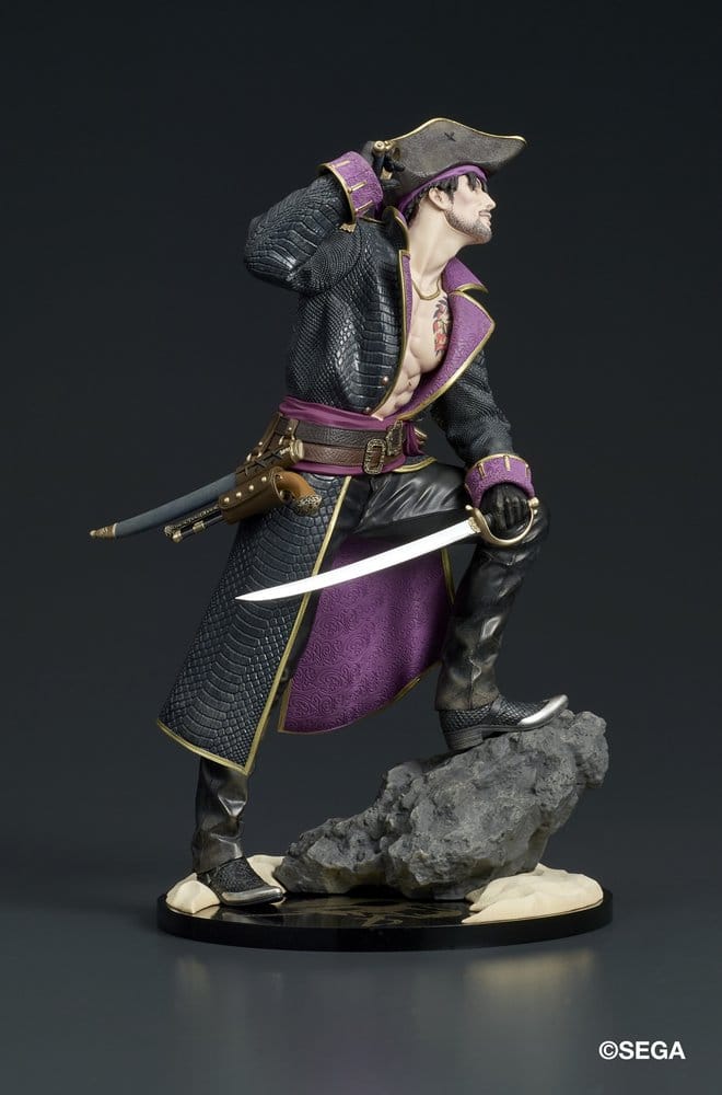 Like a Dragon: Pirate Yakuza in Hawaii DIGSTA PVC Figur Captain Majima (Goro Majima) 18 cm