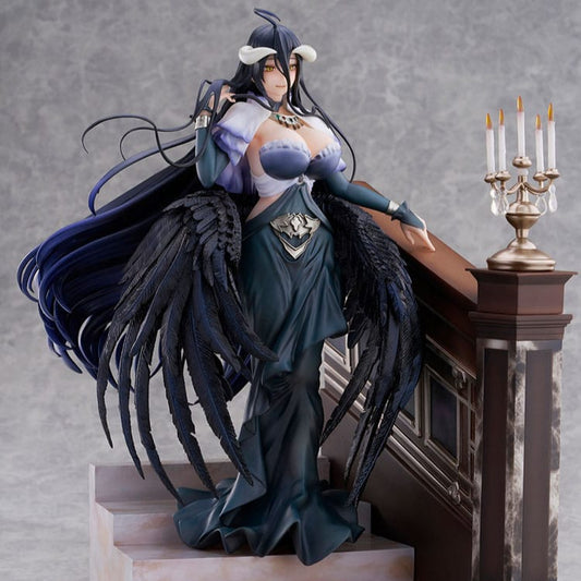 Overlord SHIBUYA SCRAMBLE FIGURE PVC Statue 1/7 Albedo Jet Black Dress Ver. 28 cm