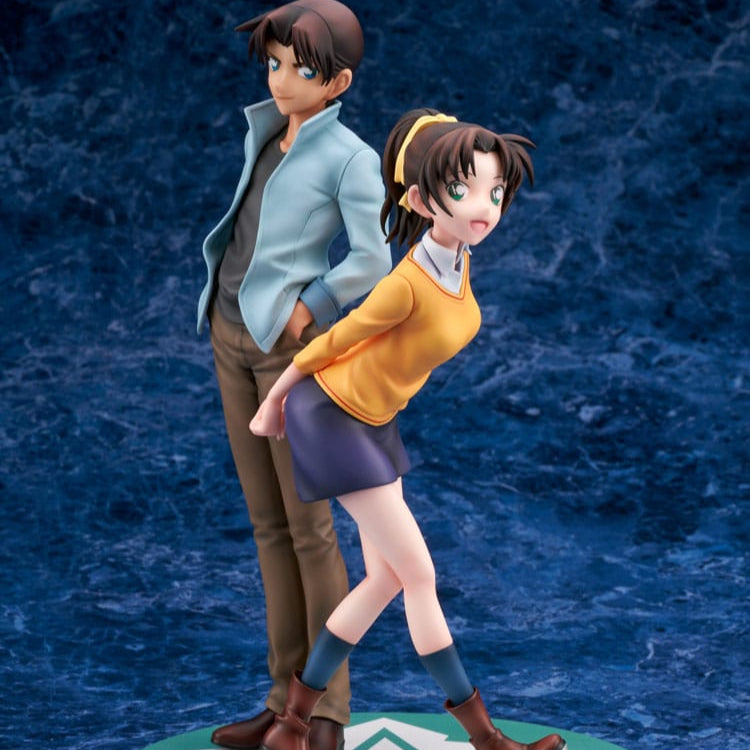Detektiv Conan F:NEX PVC Statue 1/7 Heiji Hattori & Kazuha Toyama 26 cm