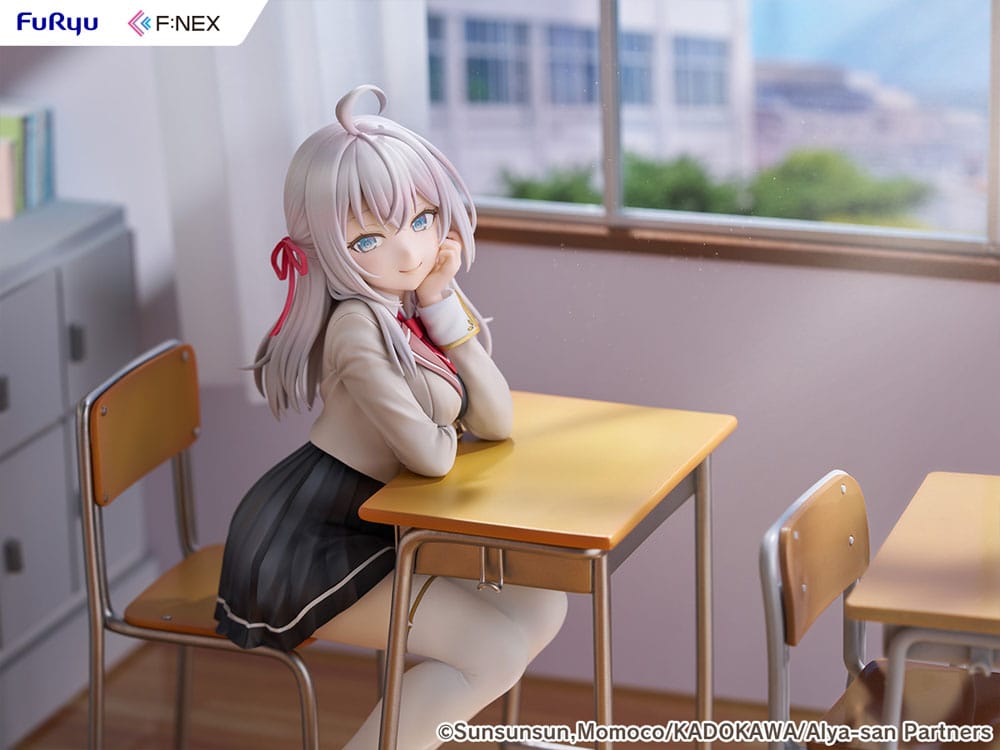 Alya Sometimes Hides Her Feelings in Russian F:Nex PVC Statue 1/7 Alya 20 cm