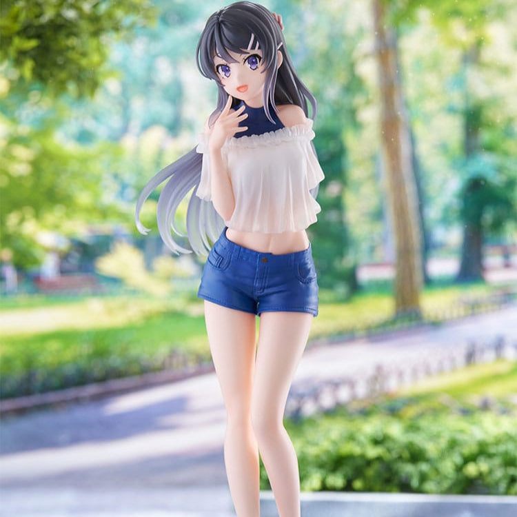 Rascal Does Not Dream of Bunny Girl Senpai Tenitol PVC Statue Mai Sakurajima 31 cm