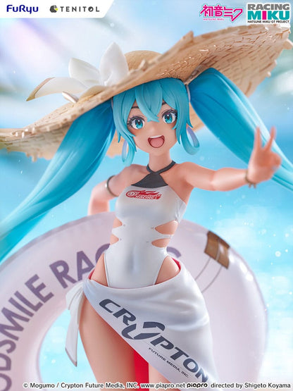 Hatsune Miku GT Project Tenitol PVC Statue Racing Miku 2024: Tropical Ver. 21 cm