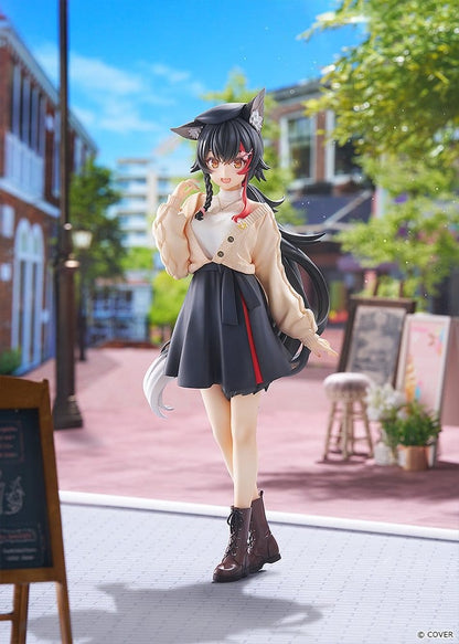 Hololive Production G.S. Collection PVC Figur 1/7 Ookami Mio Date Style - Street Outfit Ver. 24 cm