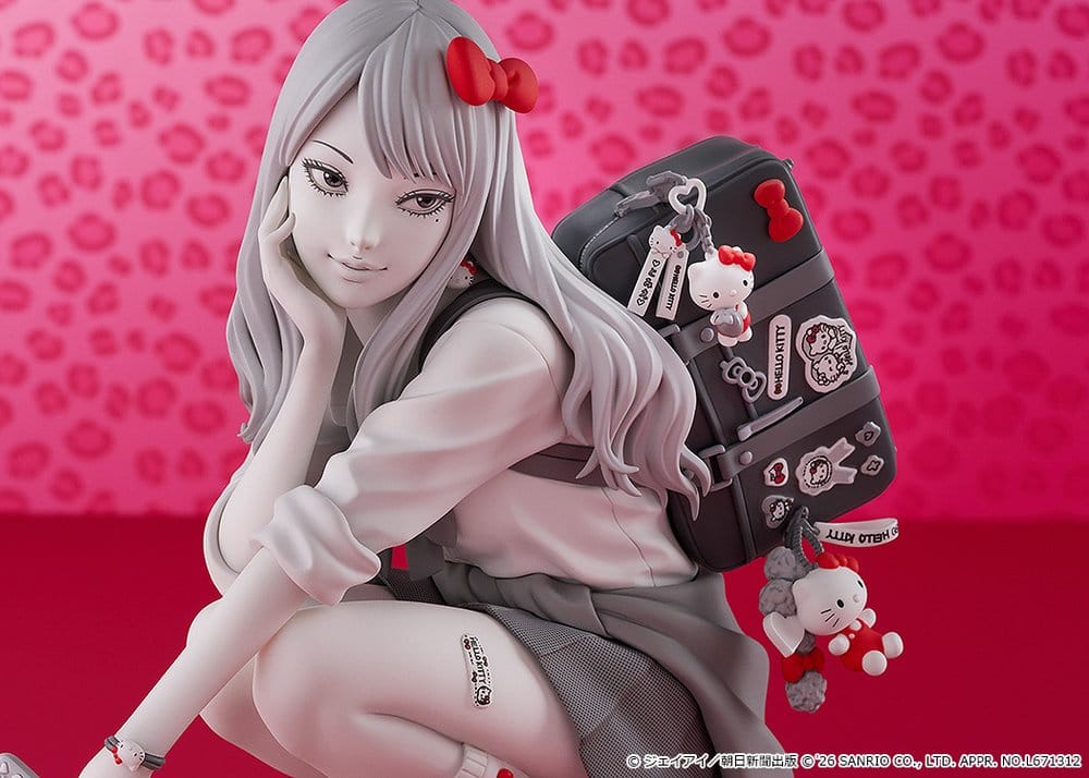 Junji Ito PVC Figur Gyaru Tomie x Hello Kitty 14 cm