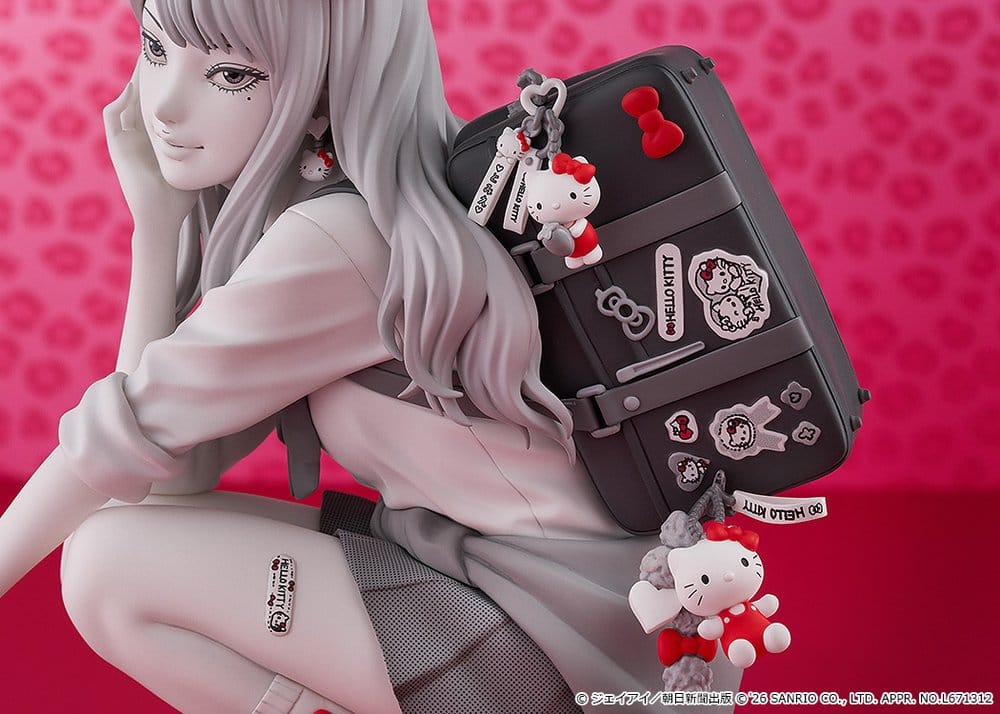 Junji Ito PVC Figur Gyaru Tomie x Hello Kitty 14 cm