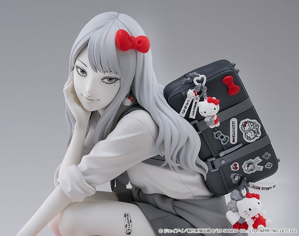 Junji Ito PVC Figur Gyaru Tomie x Hello Kitty 14 cm