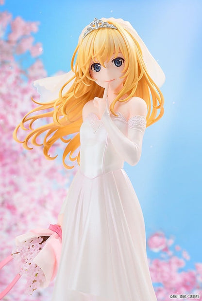 Your Lie in April G.S. Collection PVC Figur 1/7 Kaori Miyazono Wedding Dress Ver. 22 cm