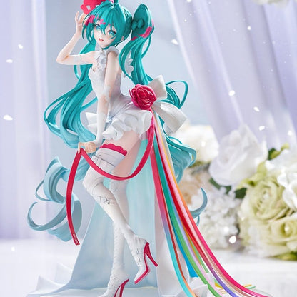 Hatsune Miku GT Project G.S. Collection PVC Figur 1/7 Racing Miku 15th "Rhapsody" 2010-2025 27 cm