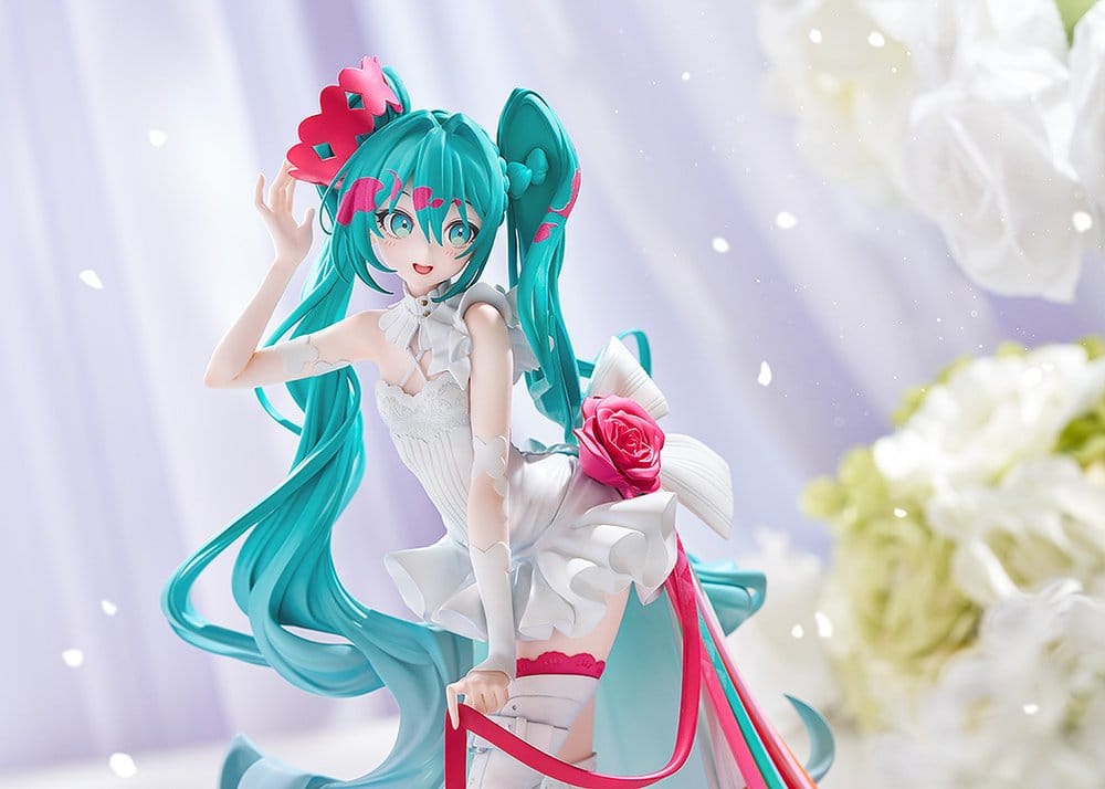 Hatsune Miku GT Project G.S. Collection PVC Figur 1/7 Racing Miku 15th "Rhapsody" 2010-2025 27 cm