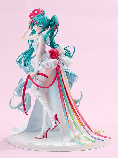 Hatsune Miku GT Project G.S. Collection PVC Figur 1/7 Racing Miku 15th "Rhapsody" 2010-2025 27 cm