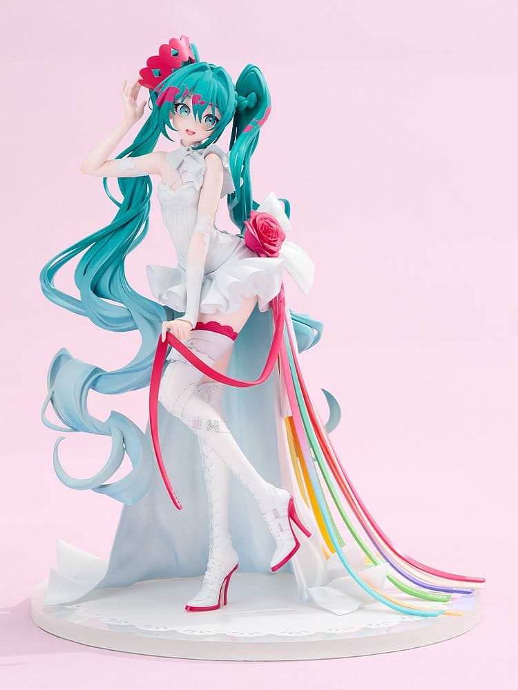 Hatsune Miku GT Project G.S. Collection PVC Figur 1/7 Racing Miku 15th "Rhapsody" 2010-2025 27 cm