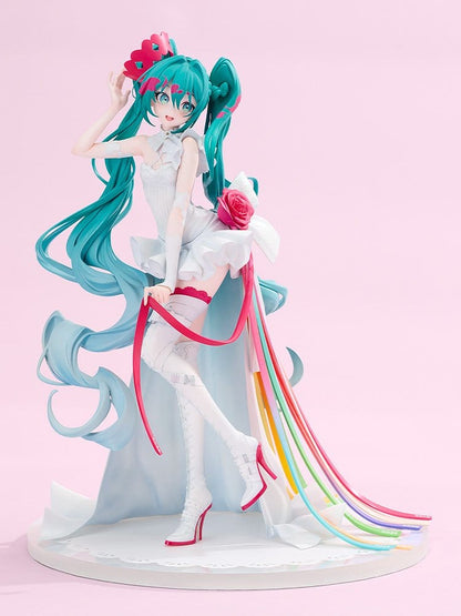 Hatsune Miku GT Project G.S. Collection PVC Figur 1/7 Racing Miku 15th "Rhapsody" 2010-2025 27 cm