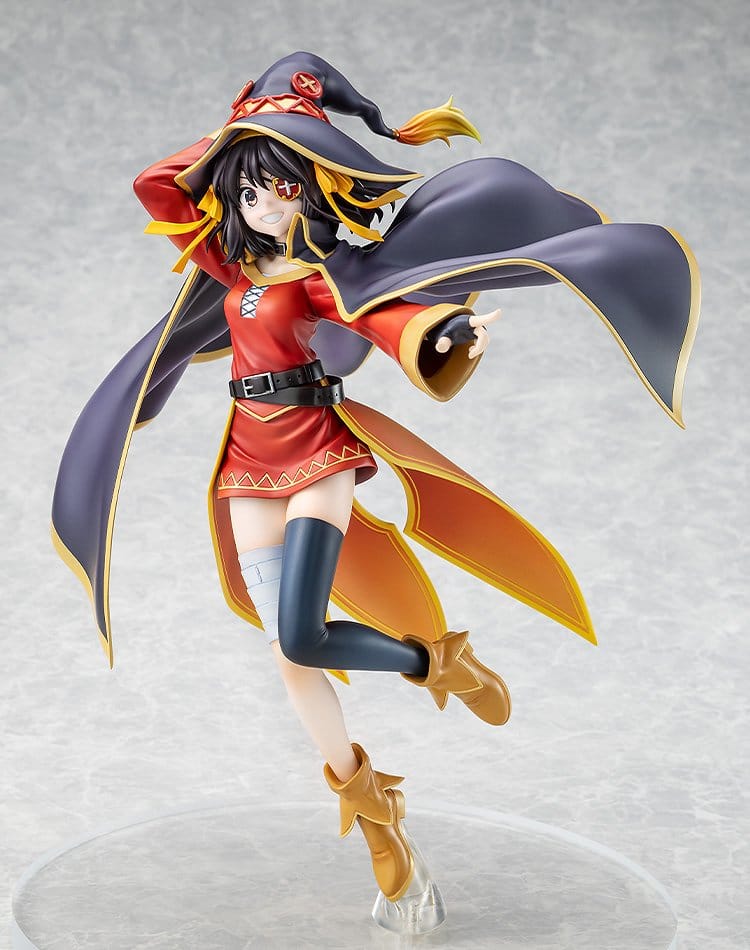 Konosuba x Haruhi Suzumiya PVC Figur 1/7 Haruhi Suzumiya Megumin Collaboration Ver. Illustration by Noizi Ito 25 cm