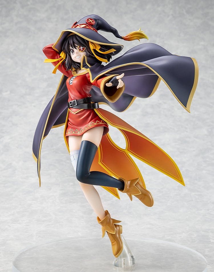 Konosuba x Haruhi Suzumiya PVC Figur 1/7 Haruhi Suzumiya Megumin Collaboration Ver. Illustration by Noizi Ito 25 cm
