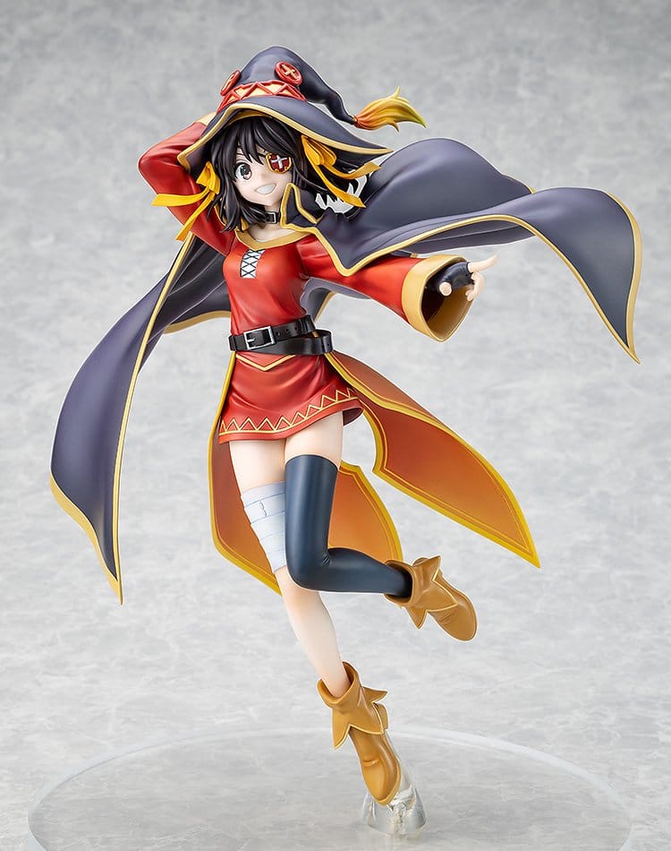 Konosuba x Haruhi Suzumiya PVC Figur 1/7 Haruhi Suzumiya Megumin Collaboration Ver. Illustration by Noizi Ito 25 cm