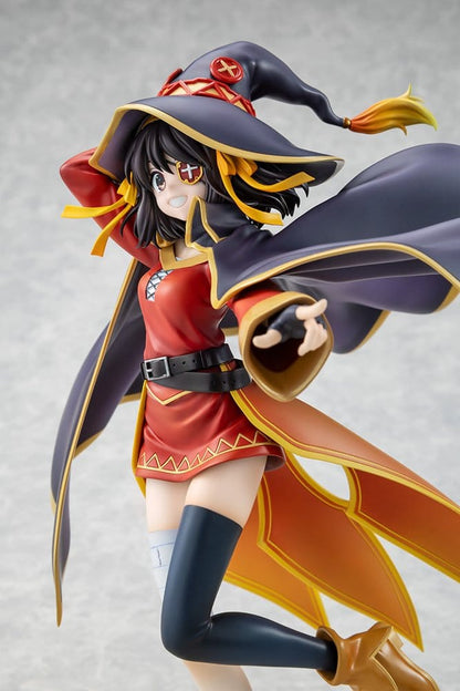 Konosuba x Haruhi Suzumiya PVC Figur 1/7 Haruhi Suzumiya Megumin Collaboration Ver. Illustration by Noizi Ito 25 cm