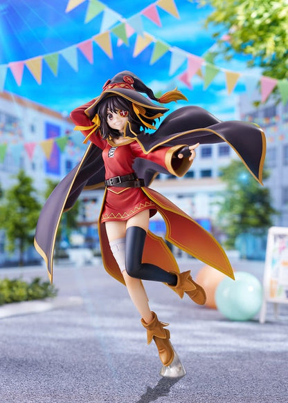 Konosuba x Haruhi Suzumiya PVC Figur 1/7 Haruhi Suzumiya Megumin Collaboration Ver. Illustration by Noizi Ito 25 cm