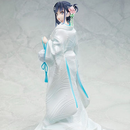 Rascal Does Not Dream of a Bunny Girl Senpai Statue 1/7 Mai Sakurajima White Kimono Ver. 23 cm