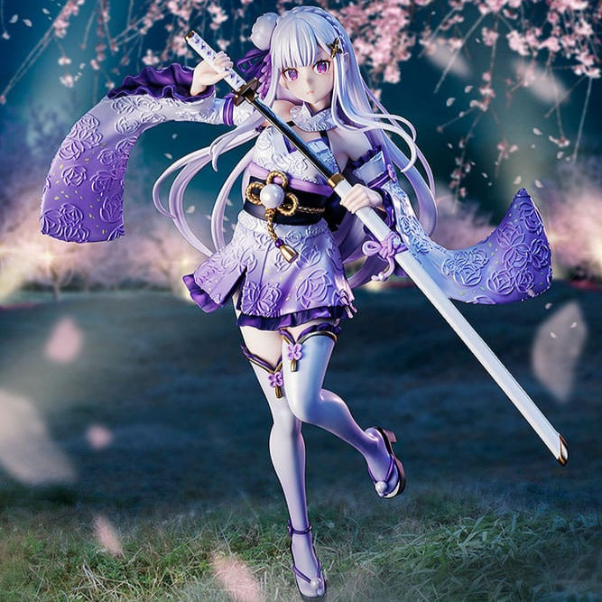 Re:ZERO -Starting Life in Another World- PVC Statue 1/7 Emilia Combat Outfit ver. 24 cm