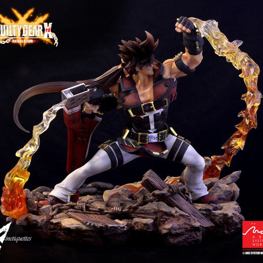 Guilty Gear Xrd Revelator Diorama Sol Badguy - The Bounty Hunter 26 cm