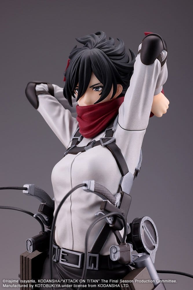 Attack on Titan: The Final Season Oshi Works PVC Figur Mikasa Ackerman The Final Season Ver. 25 cm