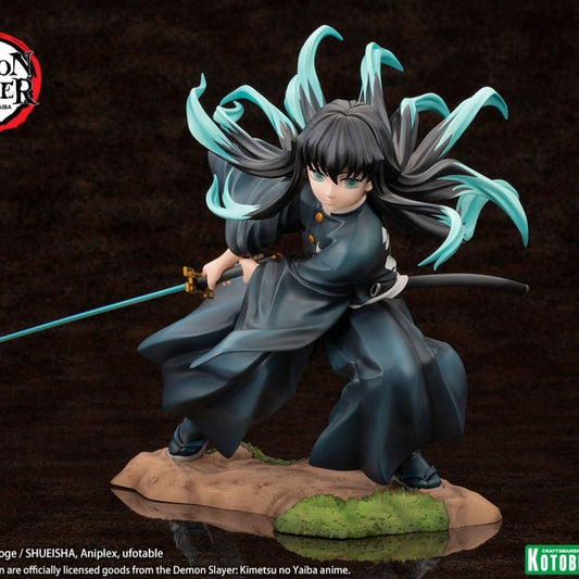 Demon Slayer: Kimetsu no Yaiba ARTFXJ Statue 1/8 Muichiro Tokito Bonus Edition 18 cm