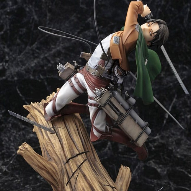 Attack on Titan ARTFXJ Statue 1/8 Levi Renewal Package Ver. 28 cm