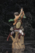 Lade das Bild in den Galerie-Viewer, Attack on Titan ARTFXJ Statue 1/8 Eren Yeager Renewal Package Ver. 26 cm
