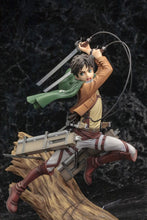 Lade das Bild in den Galerie-Viewer, Attack on Titan ARTFXJ Statue 1/8 Eren Yeager Renewal Package Ver. 26 cm
