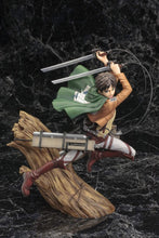 Lade das Bild in den Galerie-Viewer, Attack on Titan ARTFXJ Statue 1/8 Eren Yeager Renewal Package Ver. 26 cm
