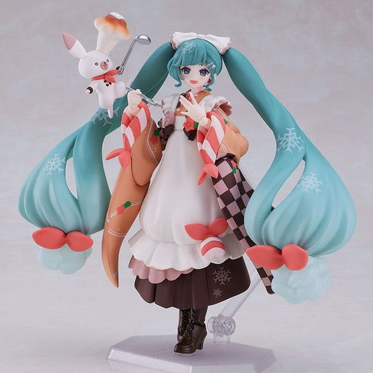 Character Vocal Series 01: Hatsune Miku Figma Actionfigur Snow Miku: Winter Delicacy Ver. 14 cm