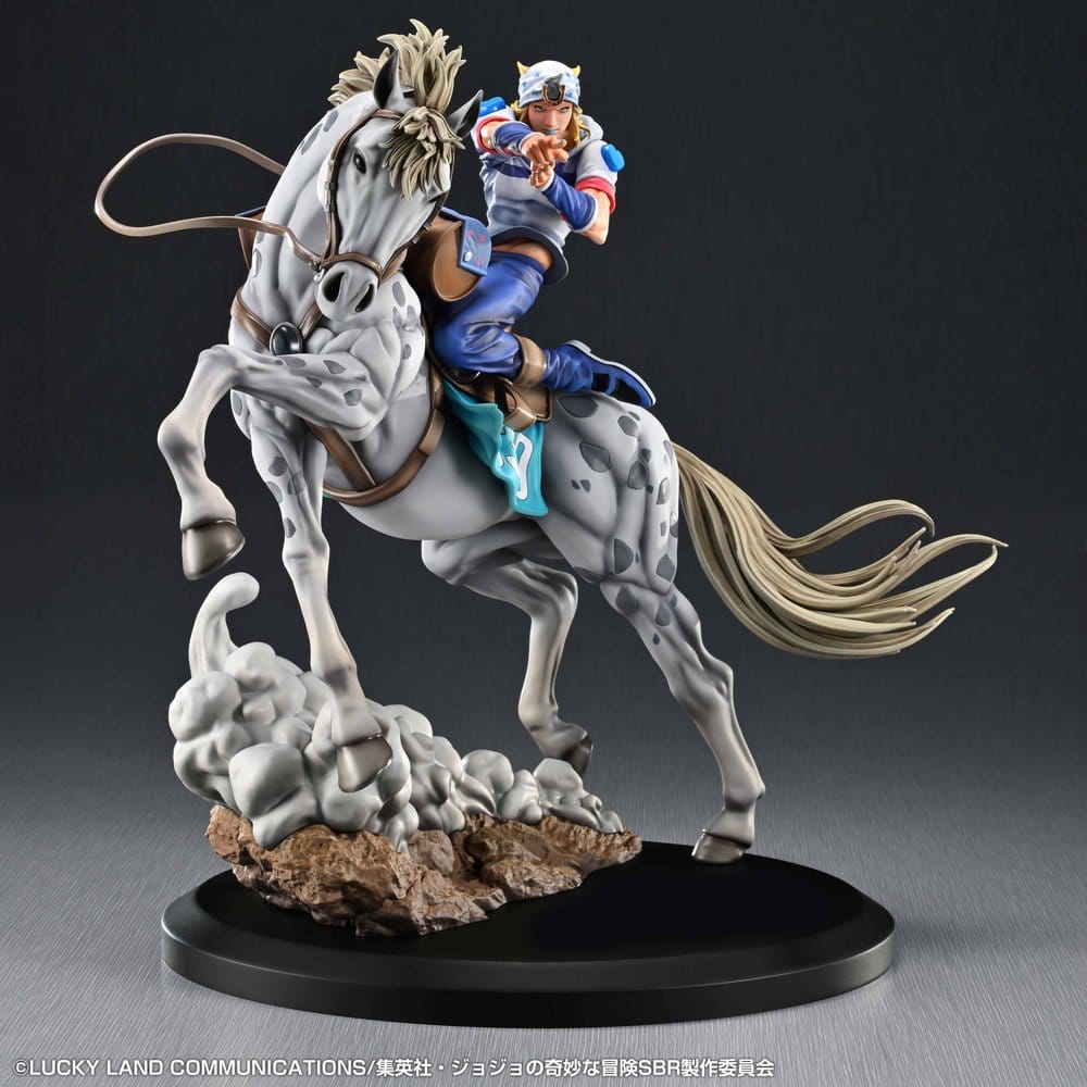 JoJo's Bizarre Adventure: Steel Ball Run Chozo Art Collection PVC Figur Johnny Joestar & Slow Dancer 30 cm