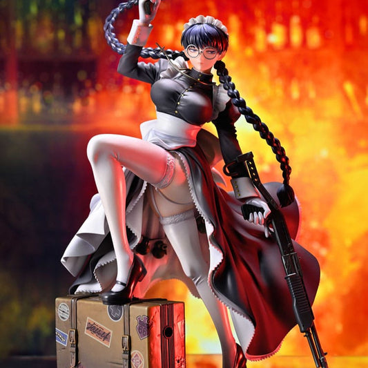 Black Lagoon PVC Statue 1/7 Roberta The Maid of Nightmares Ver. 29 cm