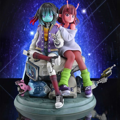 Milky Subway The Galactic Limited Express PVC Figuren 2er-Pack Chiharu & Makina 18 cm (Kopie)