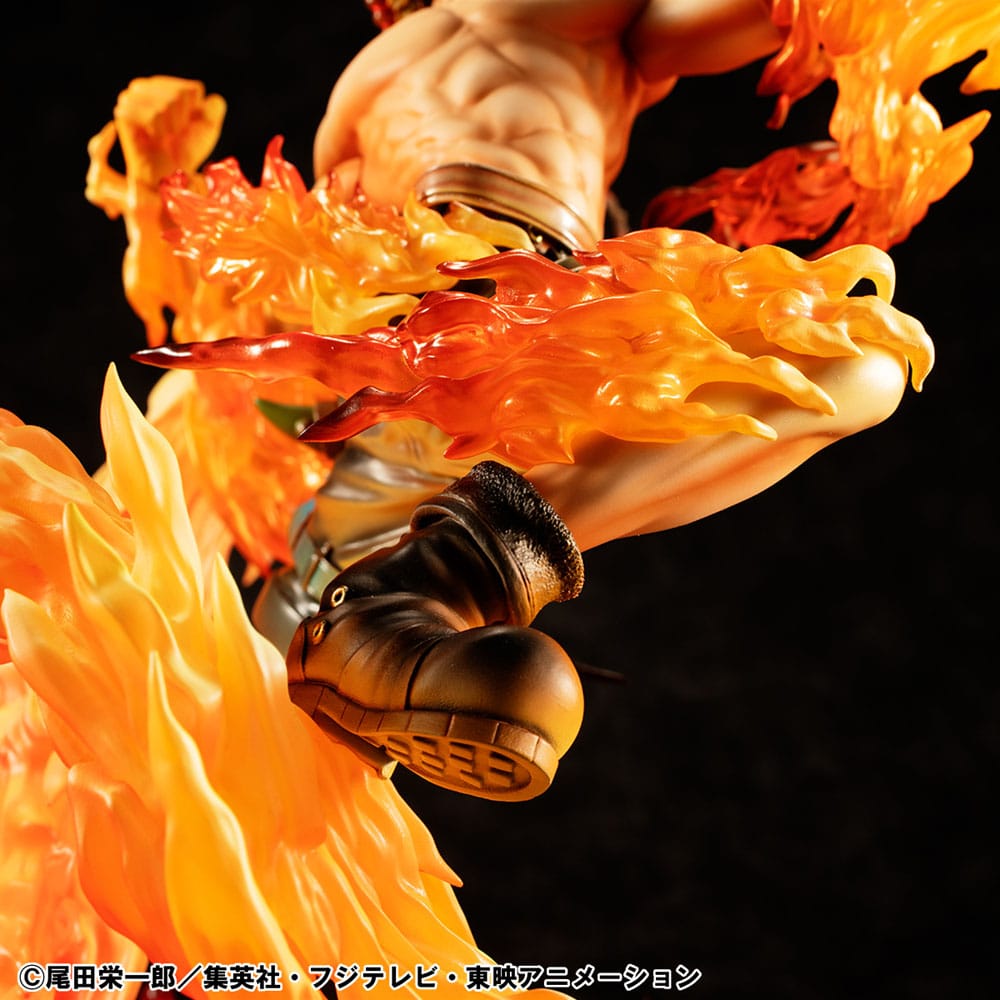 One Piece P.O.P PVC Statue NEO-Maximum Portgas D. Ace 15th Anniversary Super Limited Reprint Ver. 23 cm
