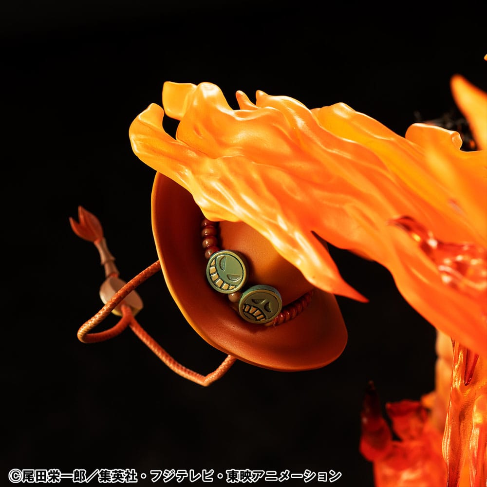 One Piece P.O.P PVC Statue NEO-Maximum Portgas D. Ace 15th Anniversary Super Limited Reprint Ver. 23 cm