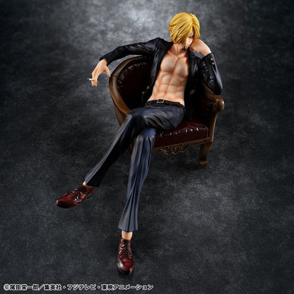 One Piece Portrait.Of.Pirates "S.O.C" PVC Figur Sanji Ver.R 14 cm