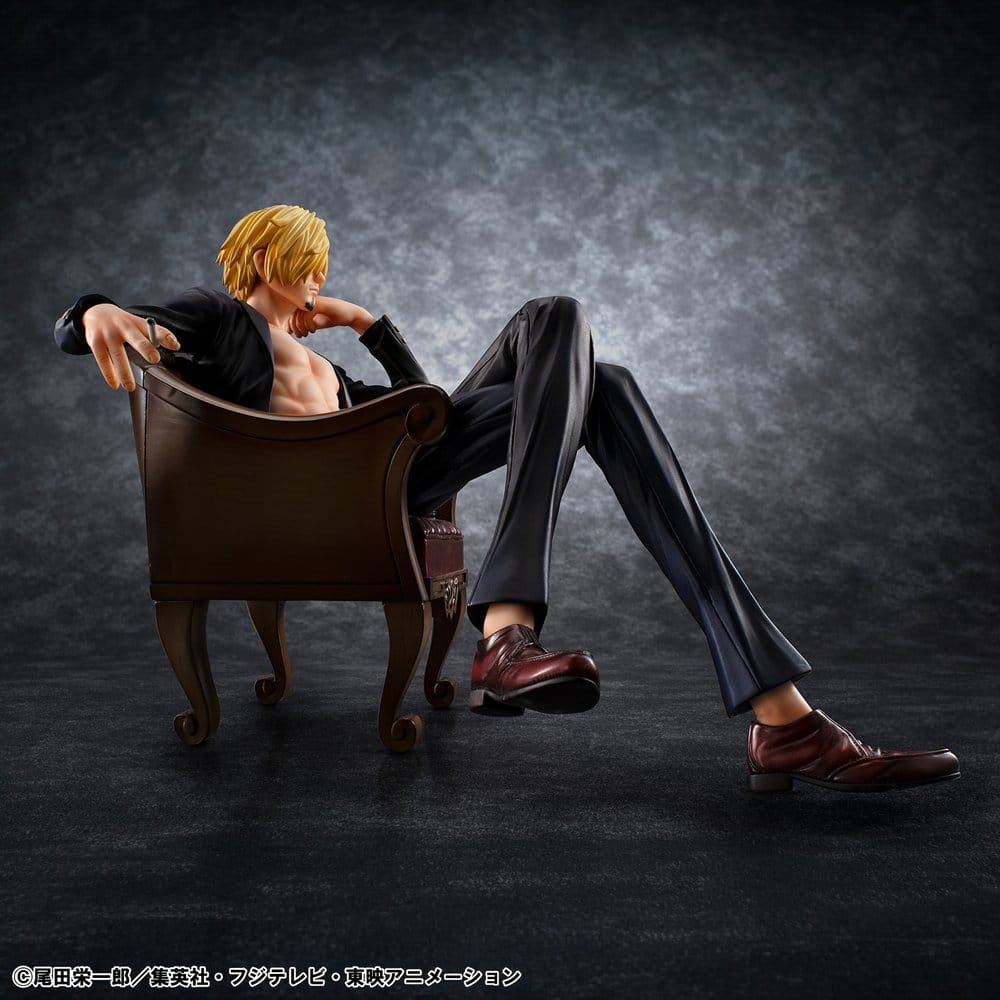 One Piece Portrait.Of.Pirates "S.O.C" PVC Figur Sanji Ver.R 14 cm