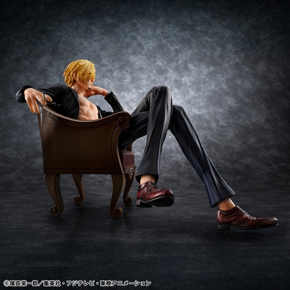 One Piece Portrait.Of.Pirates "S.O.C" PVC Figur Sanji Ver.R 14 cm