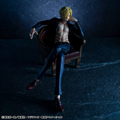 One Piece Portrait.Of.Pirates "S.O.C" PVC Figur Sanji Ver.R 14 cm