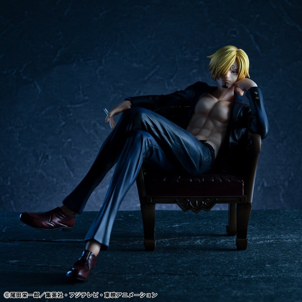 One Piece Portrait.Of.Pirates "S.O.C" PVC Figur Sanji Ver.R 14 cm