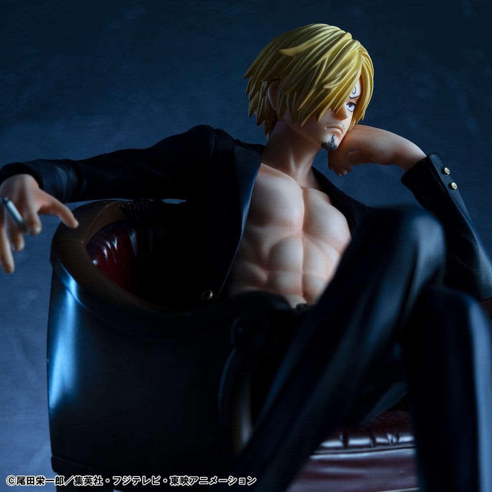 One Piece Portrait.Of.Pirates "S.O.C" PVC Figur Sanji Ver.R 14 cm