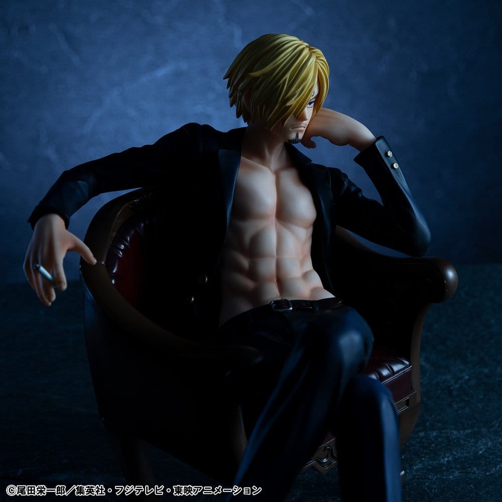 One Piece Portrait.Of.Pirates "S.O.C" PVC Figur Sanji Ver.R 14 cm