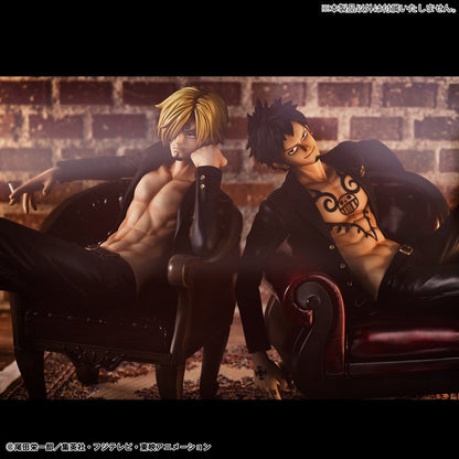 One Piece Portrait.Of.Pirates "S.O.C" PVC Figur Trafalgar Law Ver.R