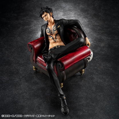 One Piece Portrait.Of.Pirates "S.O.C" PVC Figur Trafalgar Law Ver.R