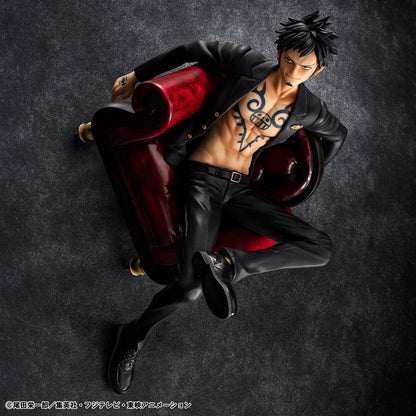 One Piece Portrait.Of.Pirates "S.O.C" PVC Figur Trafalgar Law Ver.R