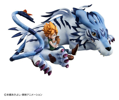 Digimon Adventure G.E.M. Series PVC Figur Garurumon & Ishida Yamato 25 cm (Repeat)